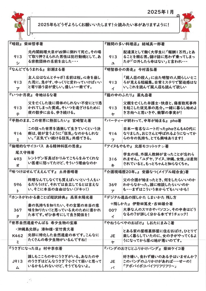 100図書館だより(裏面)20251月号